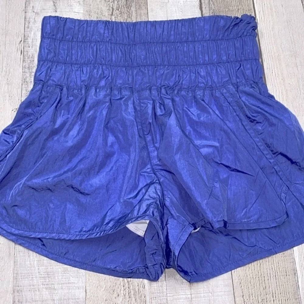 Free People Movement Way Home athletic purple shorts size small